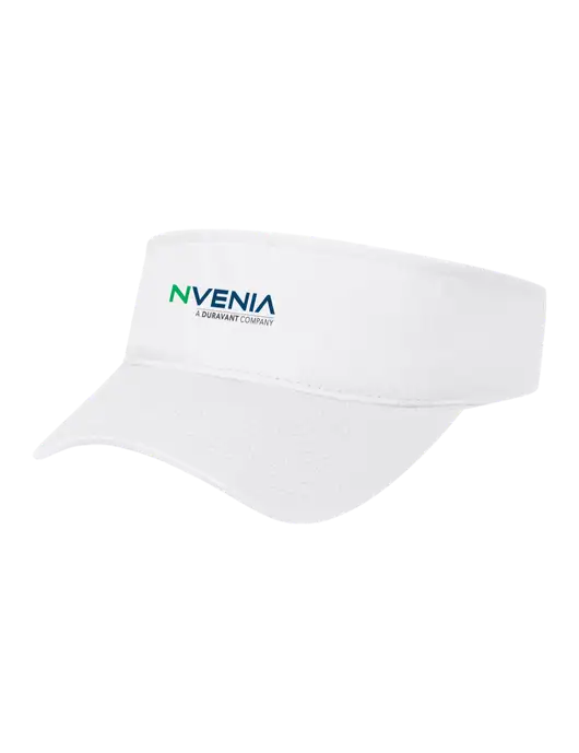 White Cap Visor w/nVenia Logo