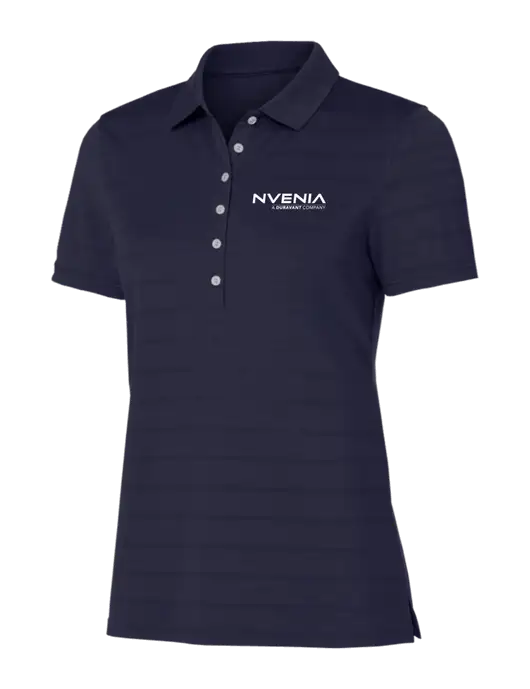 Callaway Womens Navy Ventilated Polo w/nVenia Logo