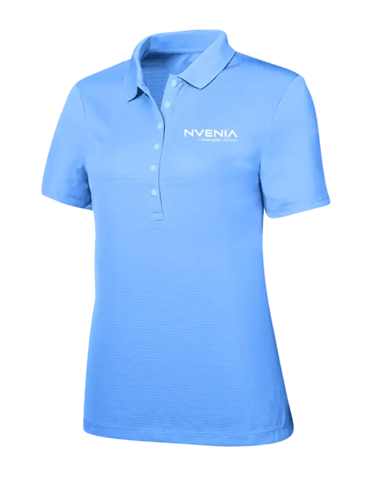 Callaway Womens Ottoman Light Blue Polo w/nVenia Logo