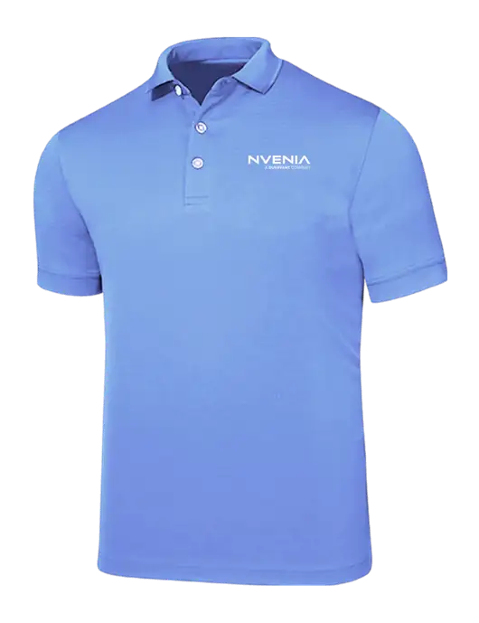 Callaway Ottoman Light Blue Polo w/nVenia Logo