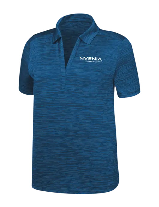Callaway Womens Medium Slate Blue Broken Stripe w/nVenia Logo