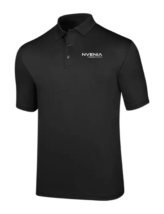 Callaway Opti-Dri Black Chev Polo w/nVenia Logo