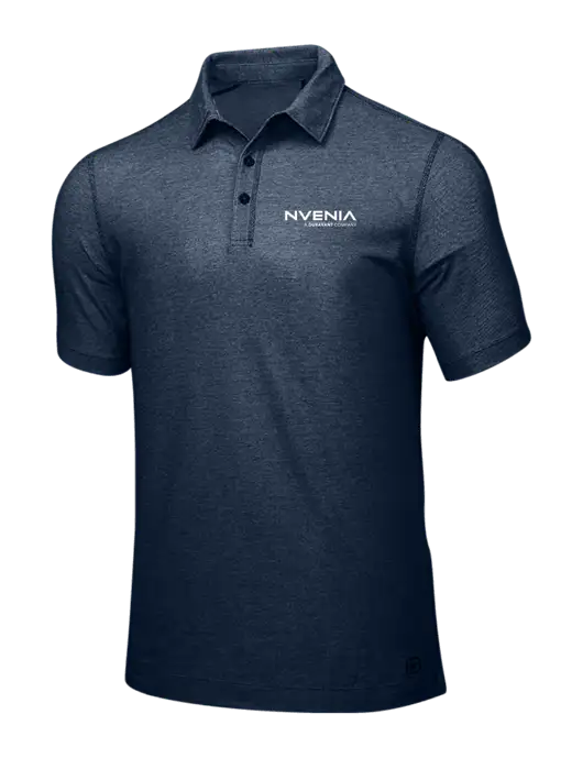 OGIO Navy ONYX Polo w/nVenia Logo