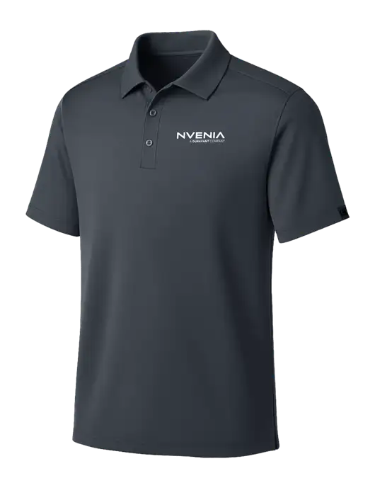 OGIO Dark Grey Framework Polo w/nVenia Logo