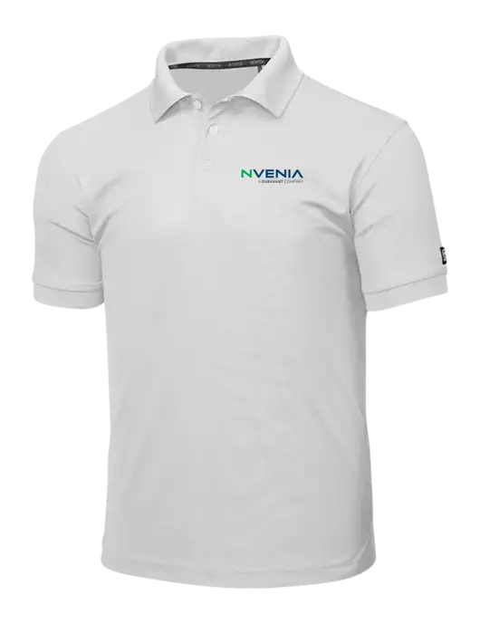OGIO Bright White Caliber 2.0 Polo w/nVenia Logo