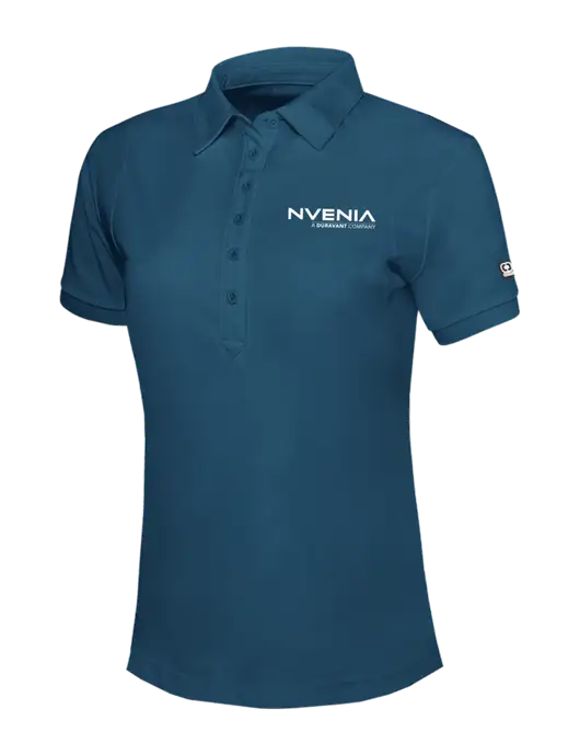 OGIO Womens Light Navy Jewel Polo w/nVenia Logo