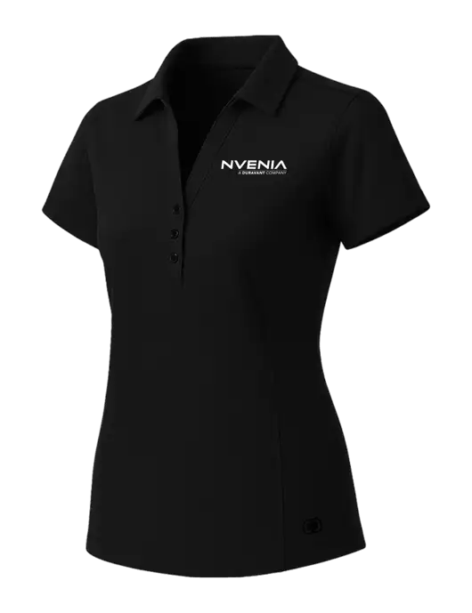 OGIO Womens Blacktop ONYX Polo w/nVenia Logo