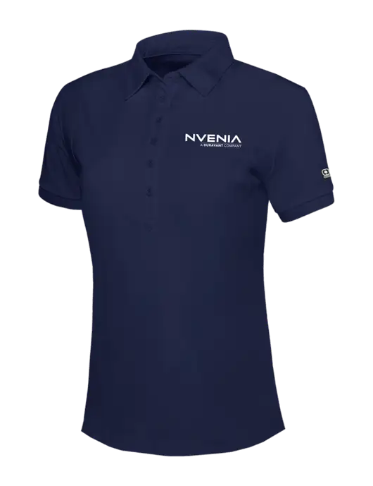 OGIO Womens Navy Jewel Polo w/nVenia Logo