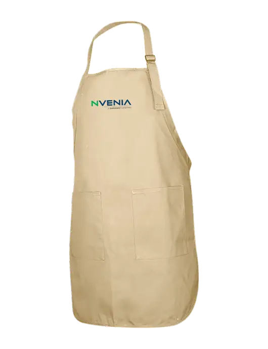 Full-Length Stone Apron With Pockets w/nVenia Logo