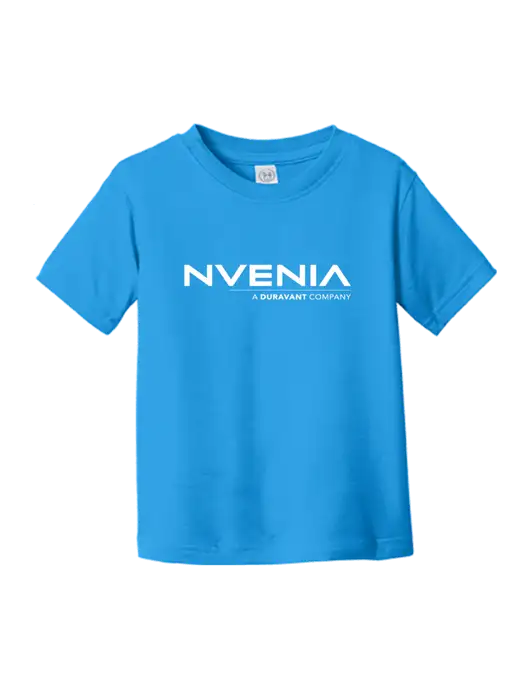 Rabbit Skins Cobalt Toddler Fine Jersey Tee w/nVenia Logo