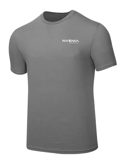 Seriously Soft Medium Grey T-Shirt w/nVenia Logo