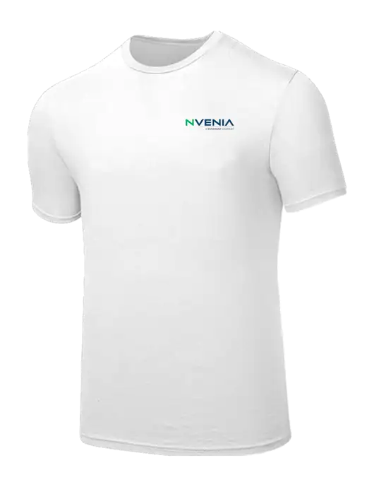 Seriously Soft White T-Shirt w/nVenia Logo
