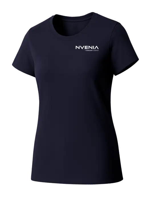 Womens Seriously Soft New Navy T-Shirt w/nVenia Logo