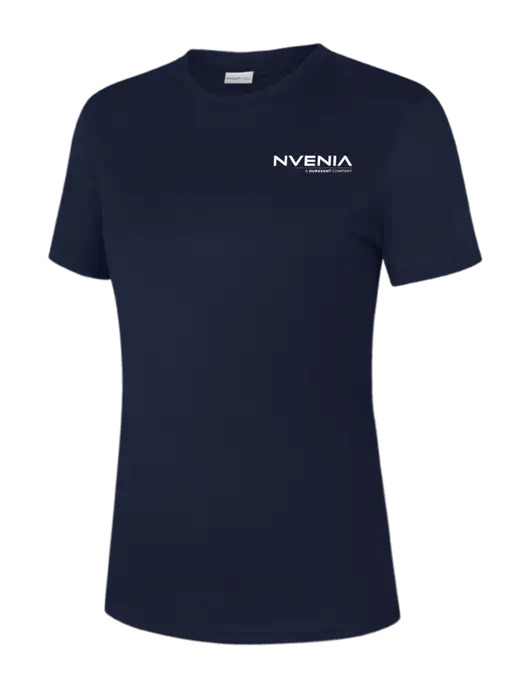 Womens Navy PosiCharge Competitor Tee w/nVenia Logo