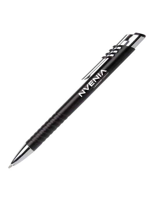 Schirhart Black Pen - Black Ink w/nVenia Logo
