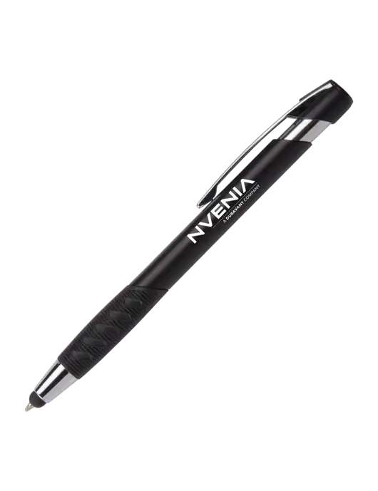 Alize Black Stylus Black Ink Pen w/nVenia Logo