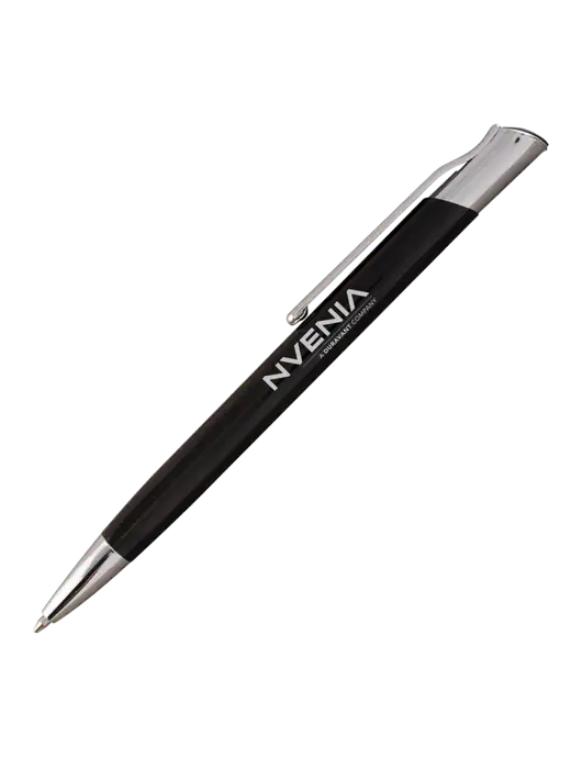 San Malo Black Pen - Black Ink w/nVenia Logo