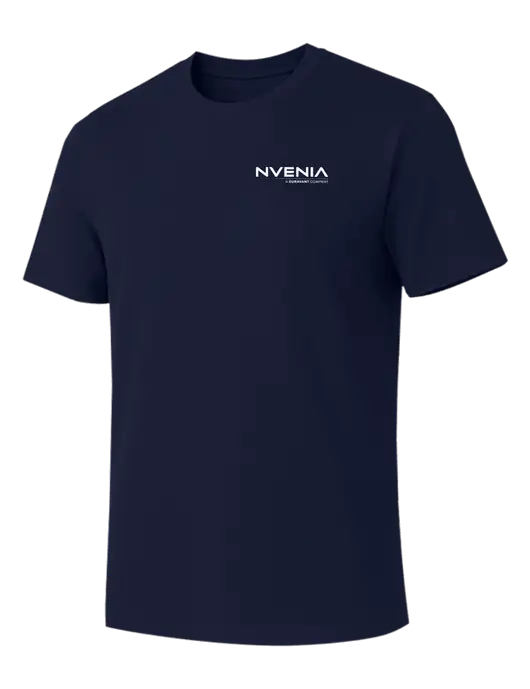 Allmade Dark Navy Organic Cotton Tee w/nVenia Logo