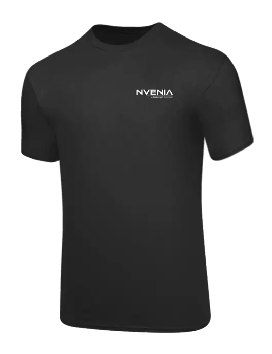 Core Blend Charcoal Grey T-Shirt w/nVenia Logo