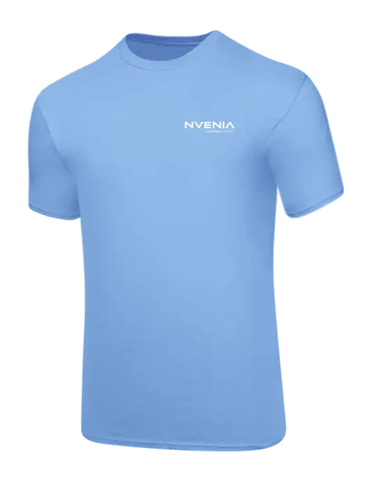 Core Blend Light Blue T-Shirt w/nVenia Logo