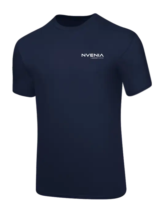 Core Blend Navy T-Shirt w/nVenia Logo