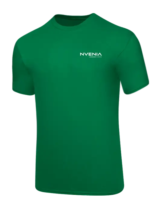 Core Blend Kelly Green T-Shirt w/nVenia Logo