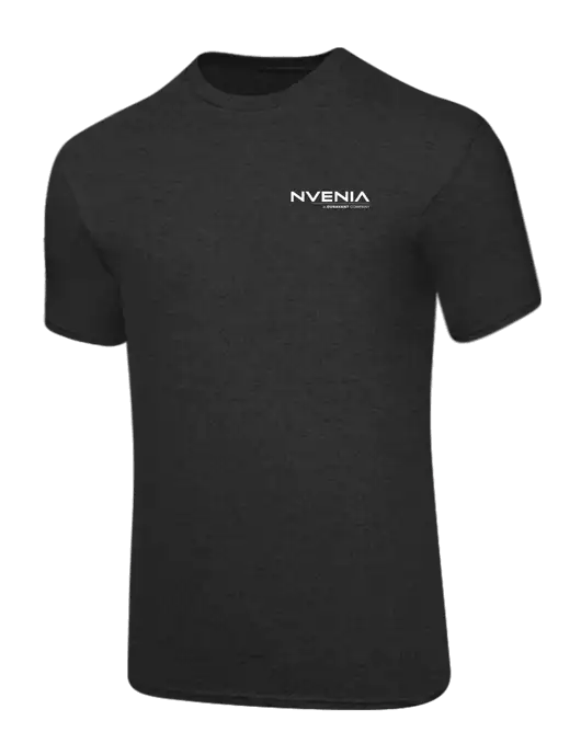 Core Blend Dark Heather Grey T-Shirt w/nVenia Logo