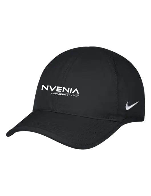 Nike Black Featherlight Cap w/nVenia Logo