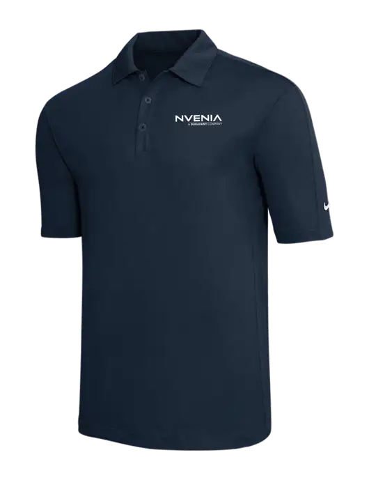 Nike Navy Tech Sport Dri-FIT Polo w/nVenia Logo