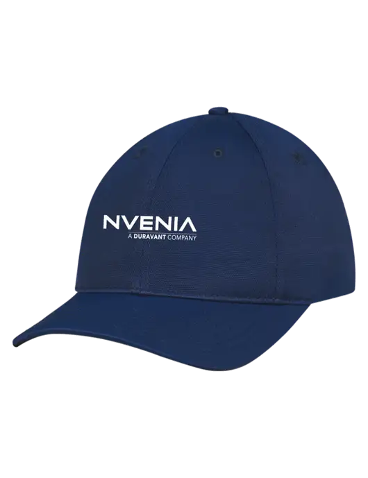Navy Nylon Twill Performance Cap w/nVenia Logo