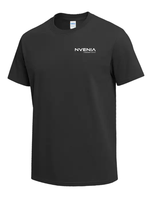 Charcoal Heavyweight 6.1 oz T-Shirt w/nVenia Logo