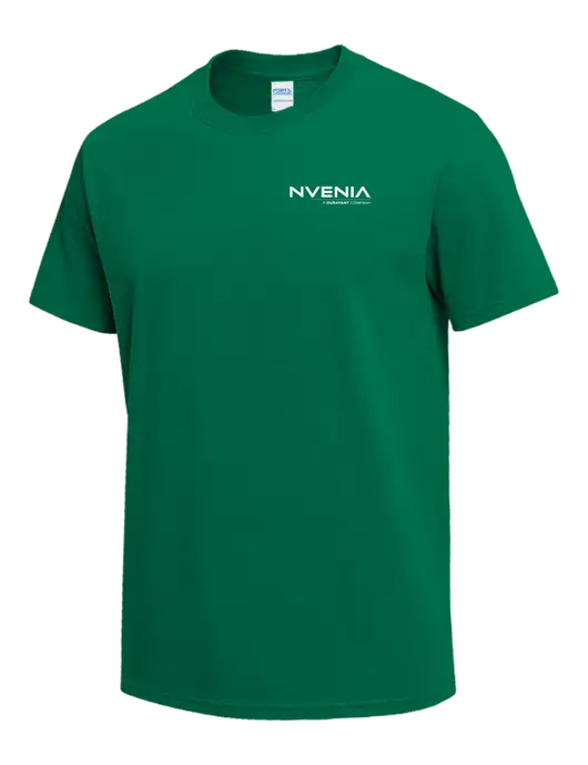 Kelly Green Heavyweight 6.1 oz T-Shirt w/nVenia Logo