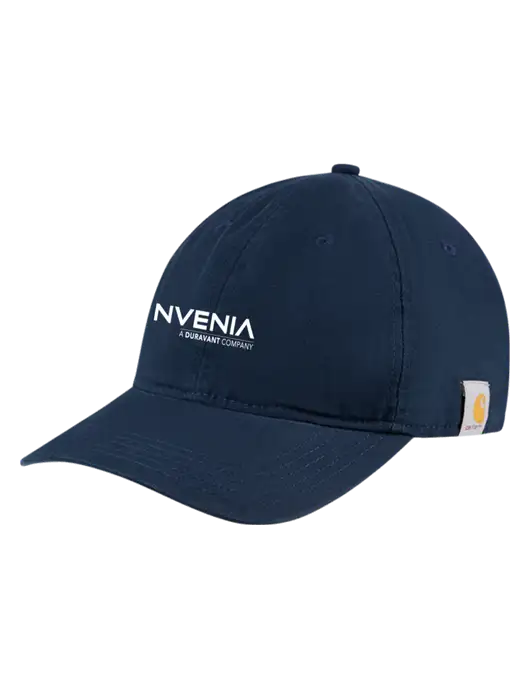 Carhartt Navy Cotton Canvas Cap w/nVenia Logo
