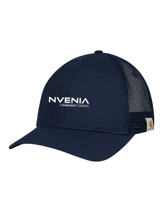 Carhartt Navy Trucker Rugged Pro Series Cap w/nVenia Logo