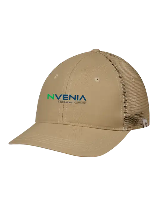 Carhartt Dark Tan Trucker Rugged Pro Series Cap w/nVenia Logo