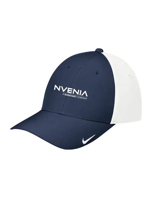 Nike Navy/White Dri-FIT Legacy Cap w/nVenia Logo