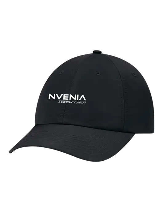 Richardson Relaxed Performance Lite Black Cap w/nVenia Logo