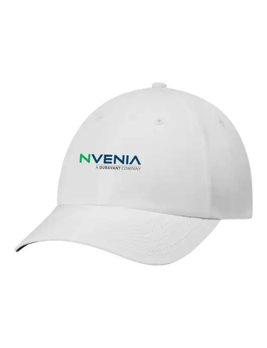Richardson Relaxed Performance Lite White Cap w/nVenia Logo
