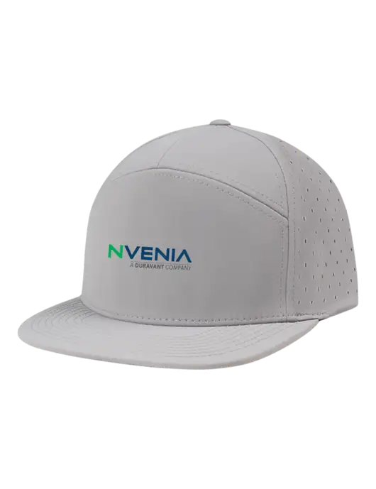 Richardson Light Grey Cannon Cap w/nVenia Logo