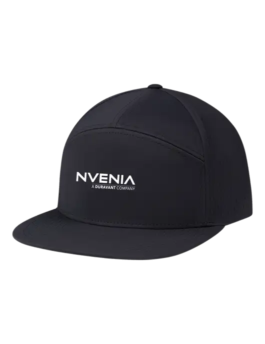 Richardson Black Cannon Cap w/nVenia Logo