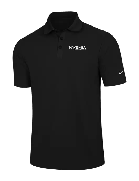 Nike Black Dri-FIT Classic Polo w/nVenia Logo